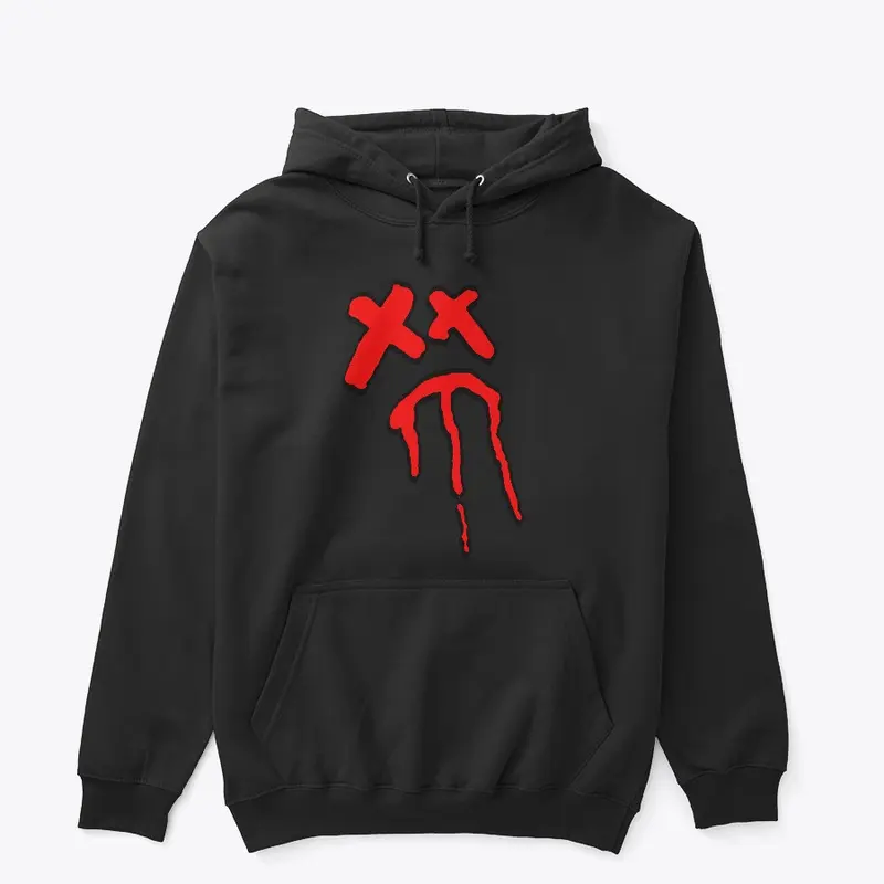 Krosseye Hoodie (Black & Red) ver. 2